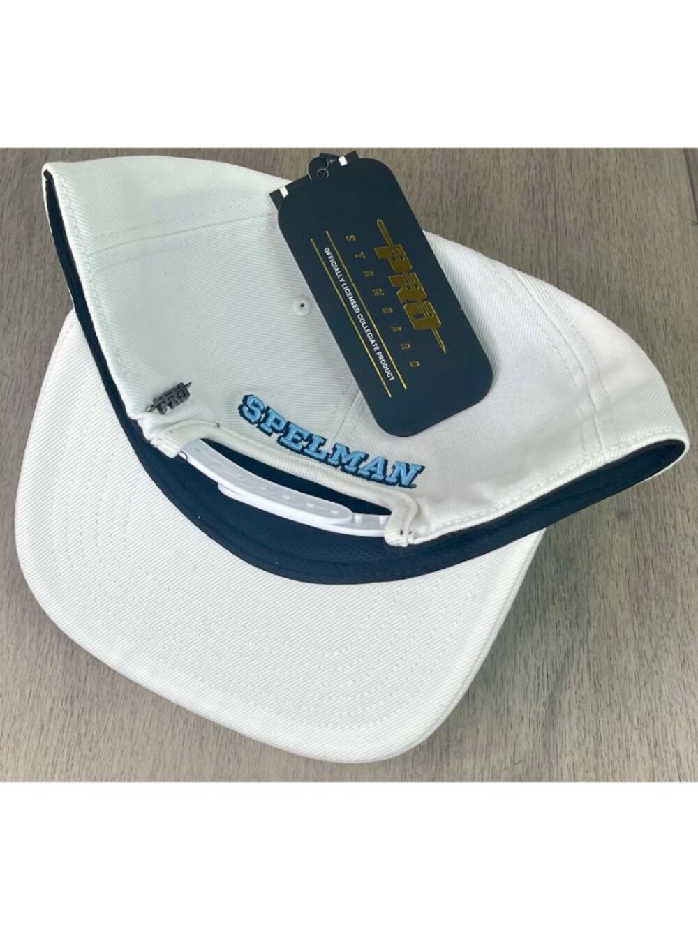 Pro Standard HBCU Spelman College White Wool Blend Embroidered Snapback Hat, NWT - Picture 6 of 7